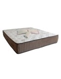 Set Saltea ortopedica cu arcuri, Lotus Forte Super Ortopedic 140x200x30cm, fermitate mediu spre tare, plasa de arcuri Bonell, fara vara-iarna, banda d
