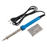 Ciocan de Lipit, Model 110V-240V, Putere 40W, Lungime 22cm, Albastru, cu Suport