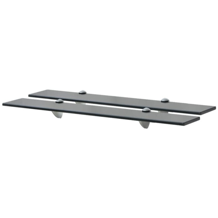 vidaXL Rafturi suspendate, 2 buc., 70 x 10 cm, sticlă, 8 mm 3051506
