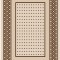 Covor Bucatarie Tip Iuta, Model Natura 903-19, Marime 80 x 200 cm, Crem, Antialergic, Polipropilena, Birou, Sufragerie, Terasa, Living