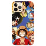 Husa compatibila cu Apple iPhone 13 Pro Max model One Piece Crew, Silicon, TPU, Viceversa, Transparent, Carcasa