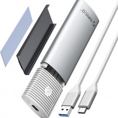 Adaptor pentru carcasă SSD ORICO M.2 NVMe & SATA fără instrumente, USB C 3.2 Gen