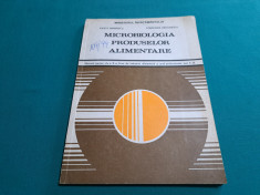 MICROBIOLOGIA PRODUSELOR ALIMENTARE *MANUAL LICEE SPECIALITATE/J.MARINESCU/1994* foto