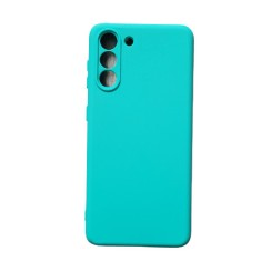 Husa silicon protectie camera pentru Samsung Galaxy S21 Turcoaz