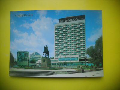HOPCT 76287 HOTEL COSMOS -CHISINAU -MOLDOVA-BASARABIA-NECIRCULATA foto