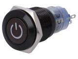 Comutator anti-vandalism ONPOW SPDT cu LED și 2 poziții