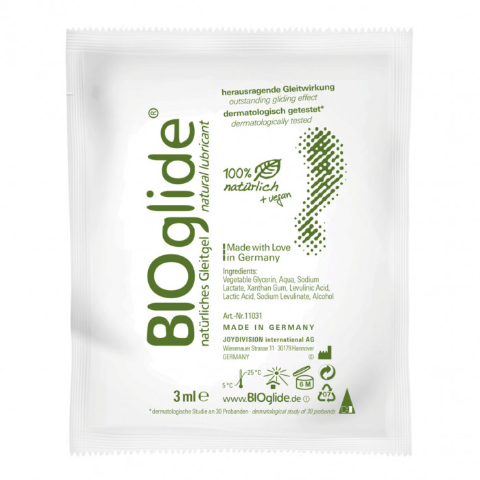 Lubrifiant JoyDivision &quot;BIOglide&quot; 3 ml##