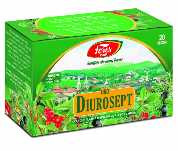 Ceai diurosept (diuretic) 20dz fares