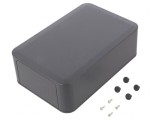 Carcasă ABS Gri &Icirc;ntunecat 125x190x60mm