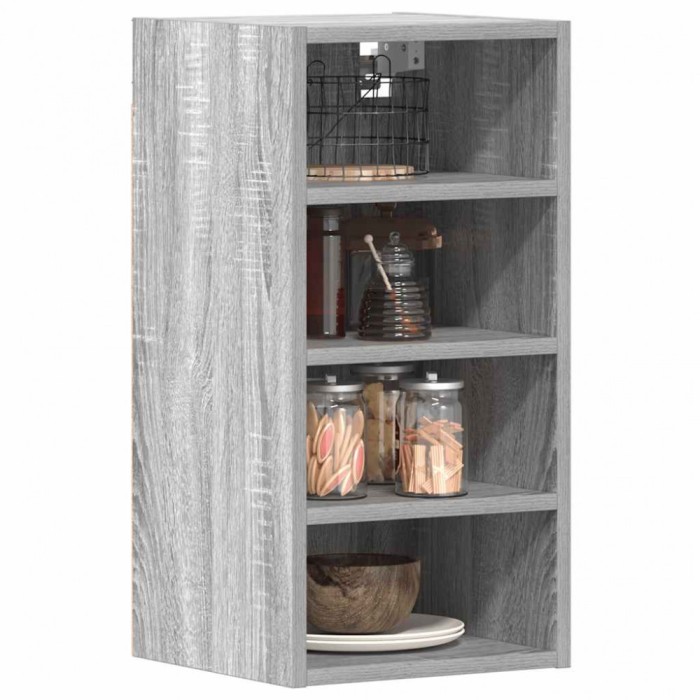 vidaXL Dulap suspendat &ldquo;Riga&rdquo;, gri sonoma, 30x29,5x60 cm