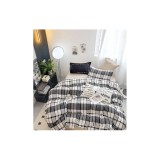 Cumpara ieftin Lenjerie de Pat Dublu, Bumbac Finet, 6 Piese - SIPRR60-534