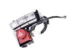 Panou Butoane Toyota Prius W3 2013 OEM 75D809 Buton Start Stop Argintiu Aluminiu Componente Electrice