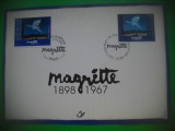 HOPCT MAXIMA BELGIA/FRANTA MARGRITTE -INTOARCEREA 1998 -CARTON 210/145 MM