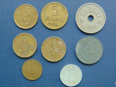 LOT MONEDE ROMANIA foto