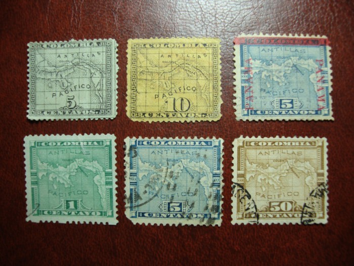 PANAMA 1887/92