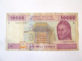 Rara! Gabon 10000 Francs 2002,bancnota din imagini la cel mai mic pret
