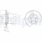 DELPHI BG3826 Disc frana