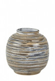 Cumpara ieftin Vaza din ceramica - Gri, 10.3 X 10.2 cm | Villa Collection