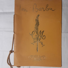 ION BARBU-JOC SECUND-EDITURA M.L.R.-1995