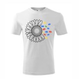 Tricou Personalizat Floare Autism