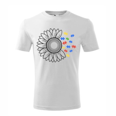 Tricou Personalizat Floare Autism foto