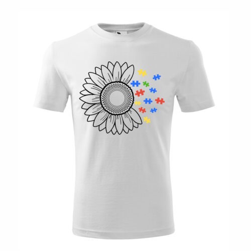 Tricou Personalizat Floare Autism