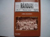 Randuri, revista lunara, 1934-1936, editie anastatica