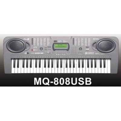 Orga electronica cu 54 clape MQ-808USB cu microfon si citire USB/MP3 foto