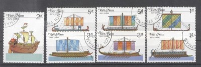 Vietnam 1987 Ships used DE.029 foto