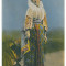 5377 - ETHNIC, woman, Romania - old postcard, CENSOR - used - 1918