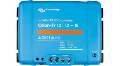 Convertor DC/DC Victron Energy Orion-Tr 12/12-18A (220W); 8-17V / 12V 18A; 220W foto