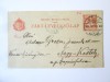 Rara! Scrisoare pe carte postala si hartie scrisa si semnata olograf de primul premier Petru Groza catre tatal sau preotul Adam Groza 1911