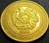 Moneda 200 DRAM - ARMENIA, anul 2003 * cod 1975