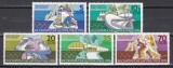 Germania RDG 1975 - J.O. de iarnă - Innsbruck, (deparajat, lipsă val. 35), MNH