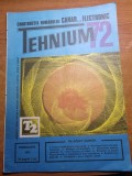 revista tehnium februarie 1972-amenajari interioare,iluminatul,confortul casnic