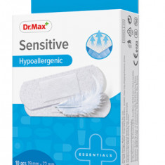 Dr. Max Plasturi Sensitive, 10 bucati x 19x72mm & 10 bucati x 25x72mm