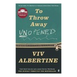 Viv Albertine To Throw Away Unopened Memoir Carte in Engleza Carte Straina