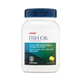 Gnc Fish Oil, Ulei De Peste, 90 Cps