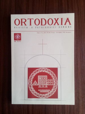 Ortodoxia - NR. 3/2020 foto