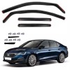 Set de 4 Paravanturi auto de vant pentru geamuri fata si spate pentru SKODA OCTAVIA MK4 SEDAN 2020+2025, Oem