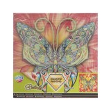 Set creativ cu strasuri, Diamond paint, Canvas Fluture, Moxy