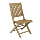 Scaun de gradina, terasa, pliant, TDC-1063, lemn, natur