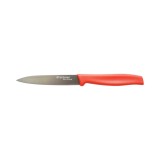 Cutit decojit 10cm, lama otel 5Cr15MoV, maner PP rosu Breckner Germany
