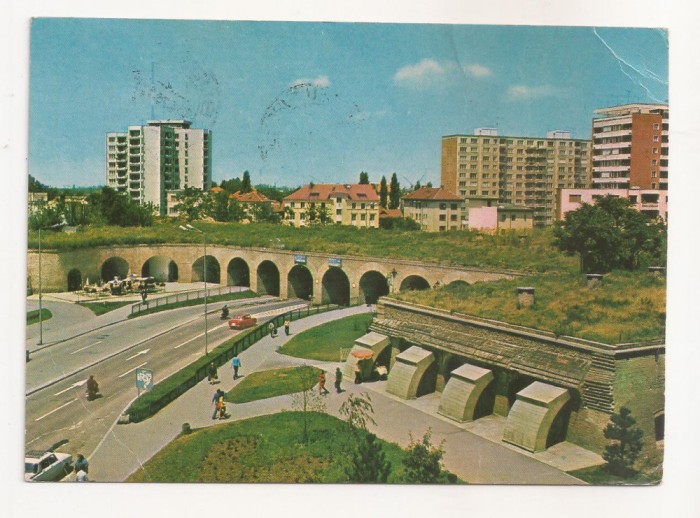 RF50 -Carte Postala- Timisoara, Bastionul cetatii, circulata 1976