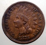 J.248 USA SUA INDIAN HEAD 1 ONE CENT 1875