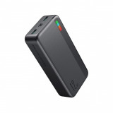 Cumpara ieftin Power Bank JoyRoom Dazzling Series (JR-T018) - 2x USB, Type-C, Micro-USB, with LED for Battery Check, 12W, 30000mAh - Black, 30000 mAh