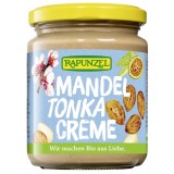 Crema Bio Migdale si Tonka Rapunzel, 250g, Tartina Vegana, Fara Gluten, Fara Zahar Adaugat