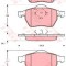 Set placute frana,frana disc AUDI TT (8N3) (1998 - 2006) TRW GDB1275