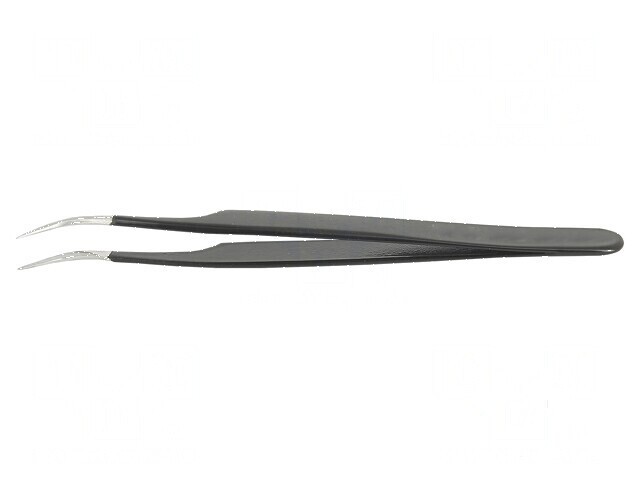 Pensetă ESD v&acirc;rf ascuţit 120mm