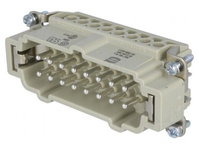 Conector HDC Inserturi Contact Han E PIN 16 16 PE foto